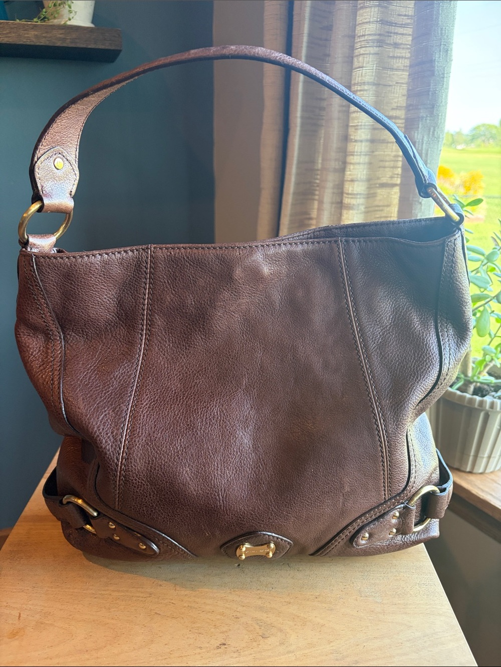 Vintage Y2K Michael Kors Leather Shoulder Bag EXCELLENT CONDITION